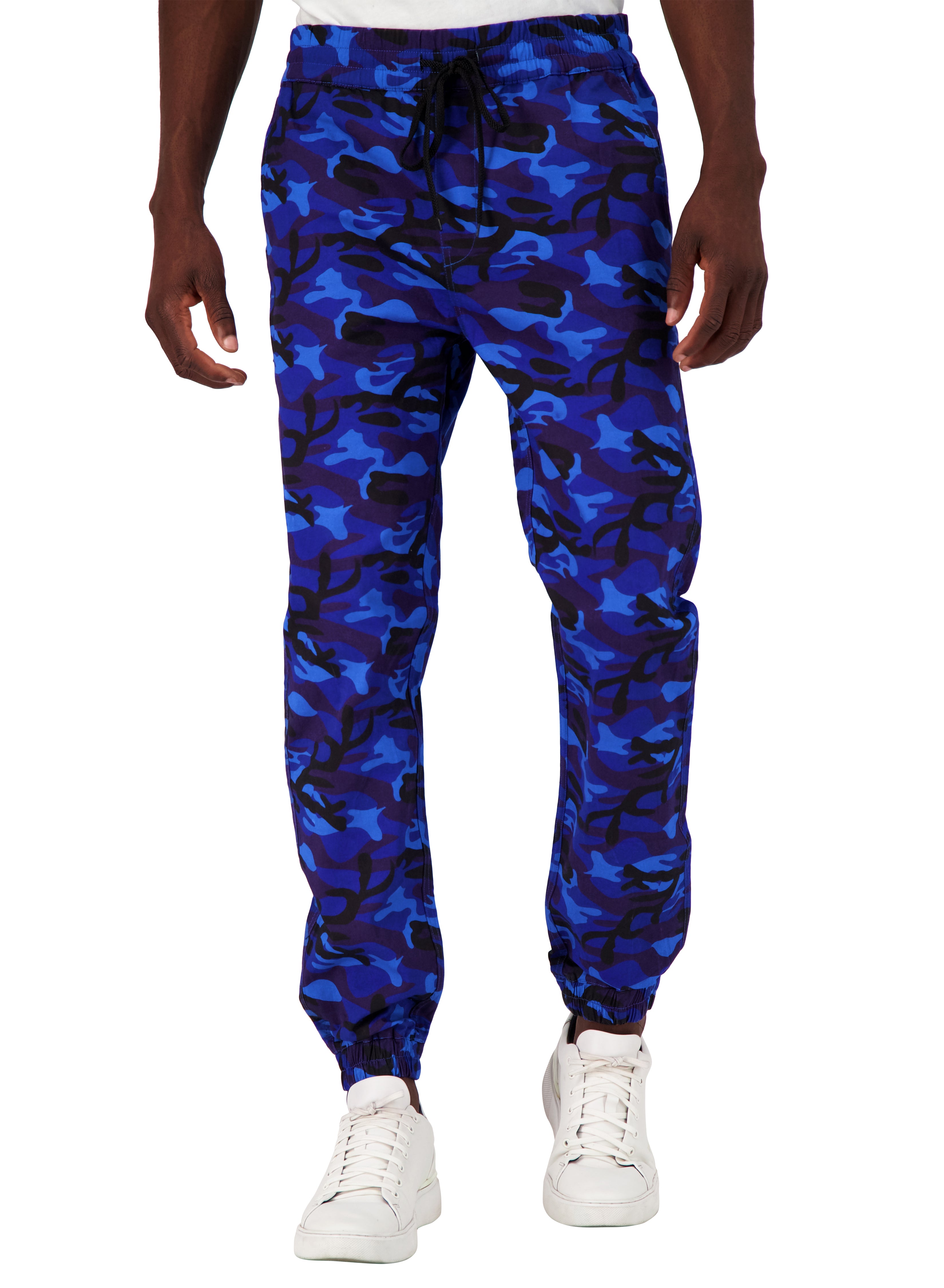 Camouflage Jogger Pants Blue - Camo Jogger Pants | Gully Klassics Canada